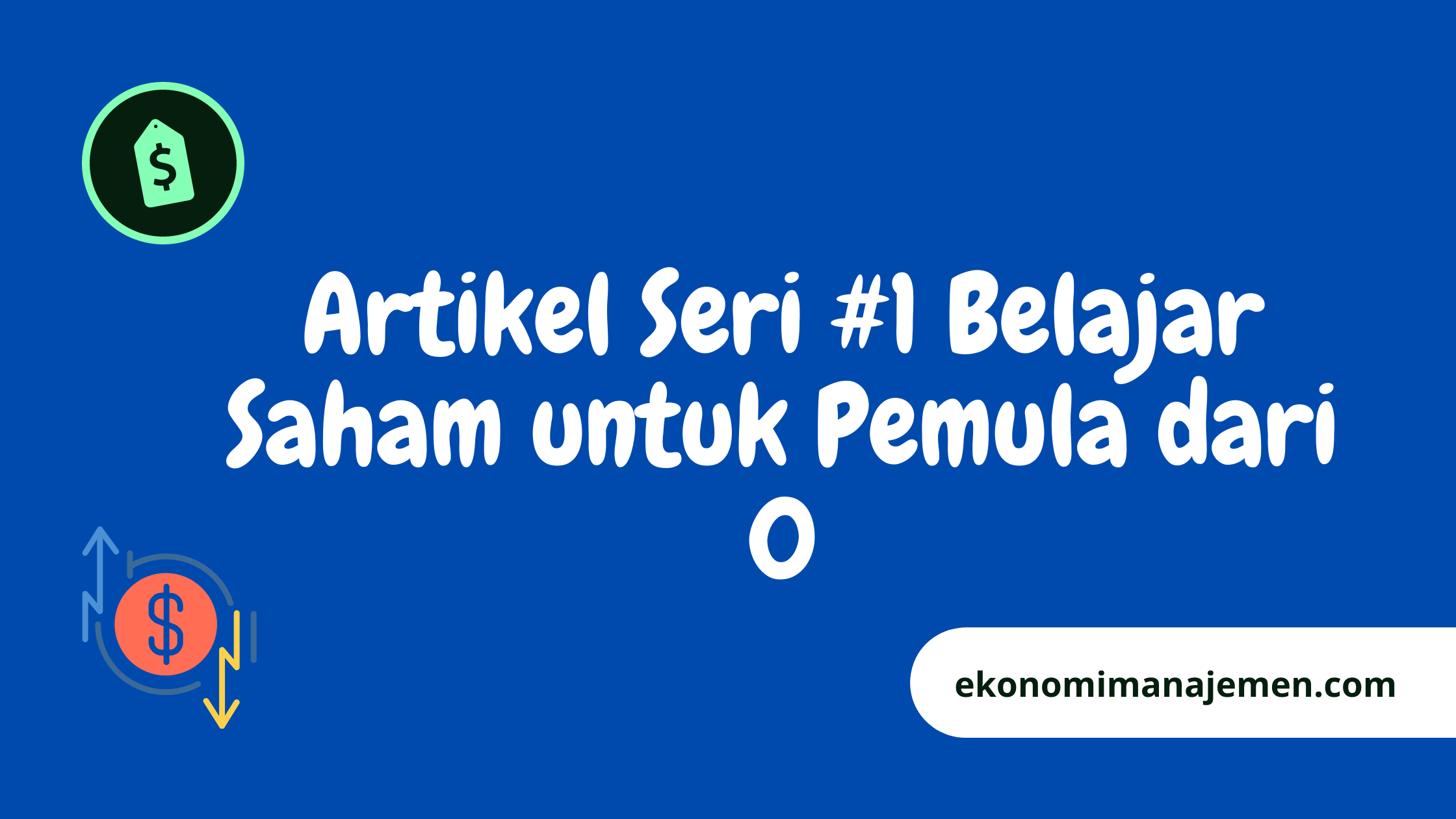 belajar saham untuk pemula