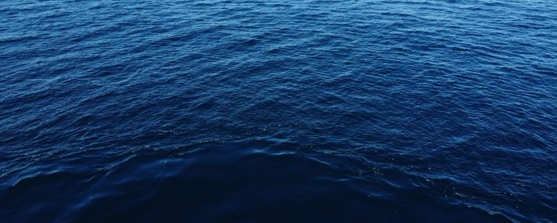 a body of water that is very blue